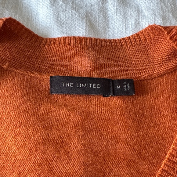 The Limited Orange Sweater - Picture 2 of 4